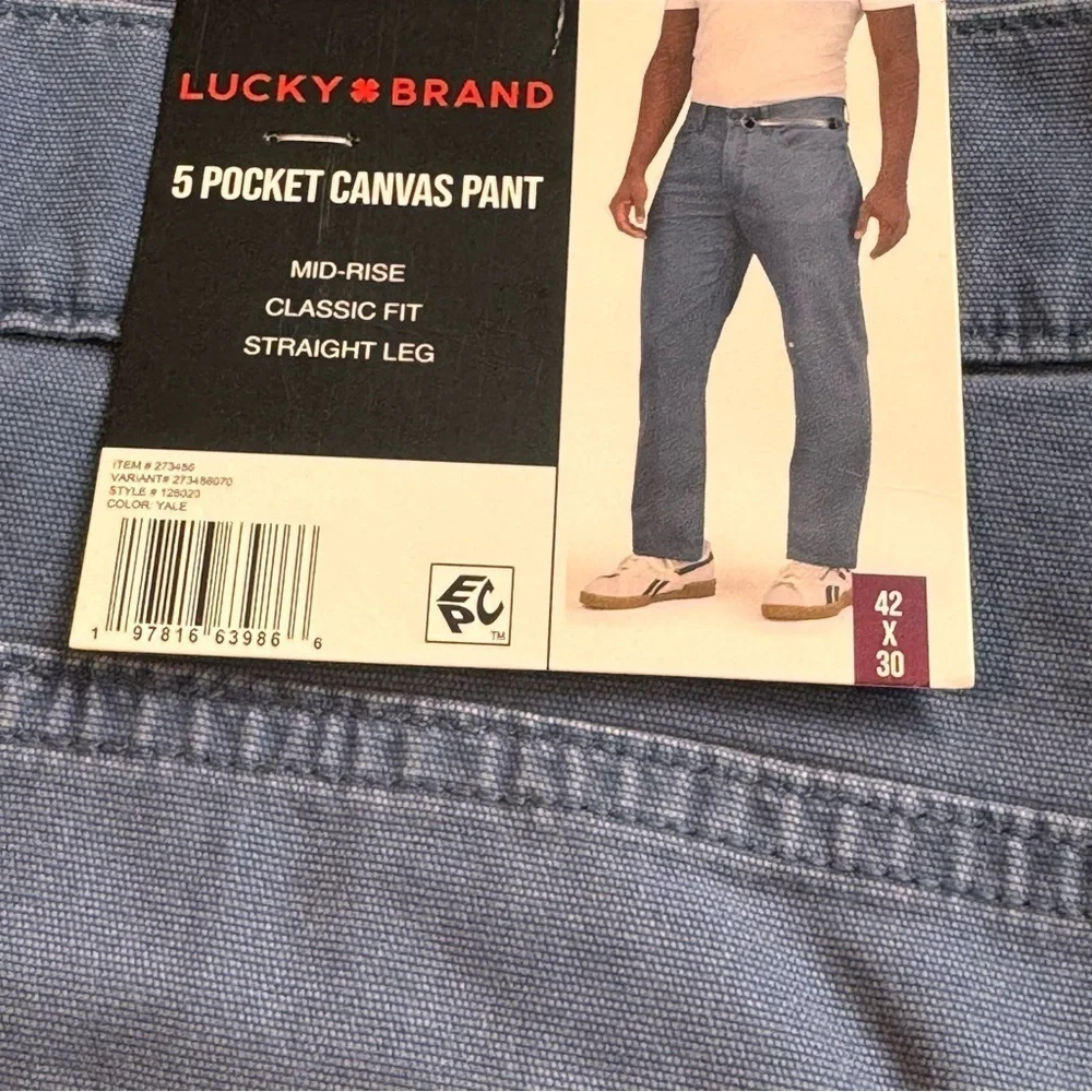 Lucky Brand Straight Fit‎ 5 Pocket pant 30” inseam